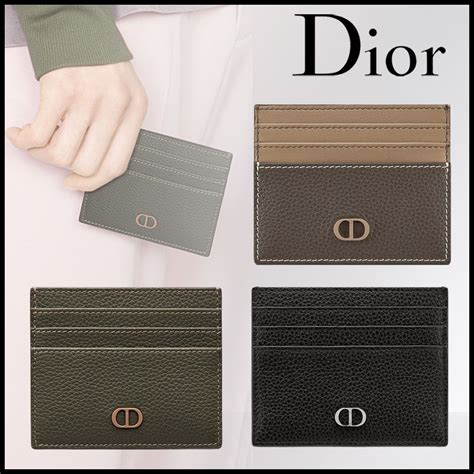 christian dior card holder womens|Christian Dior wallet price list.